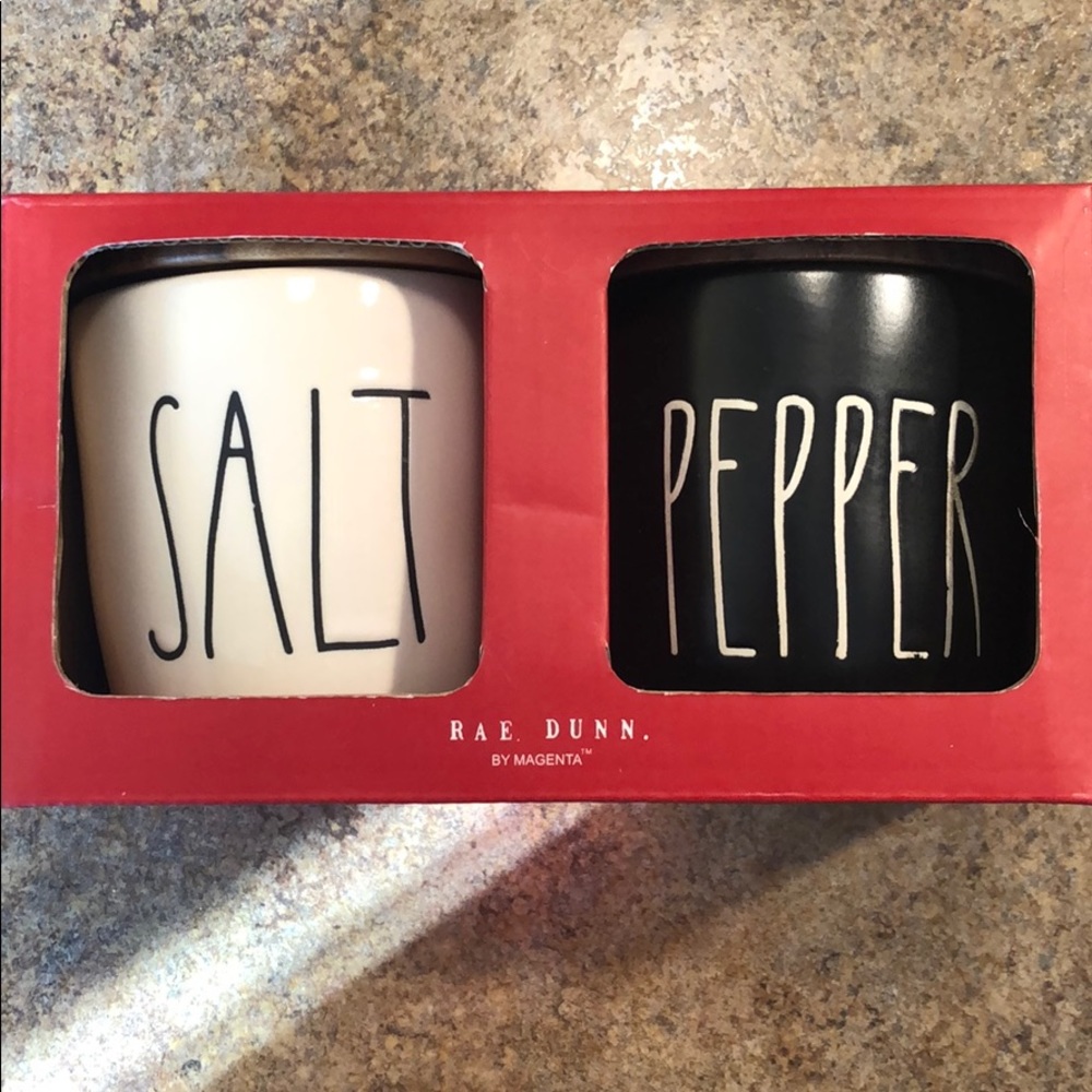Rae Dunn Salt & Pepper Cellars
